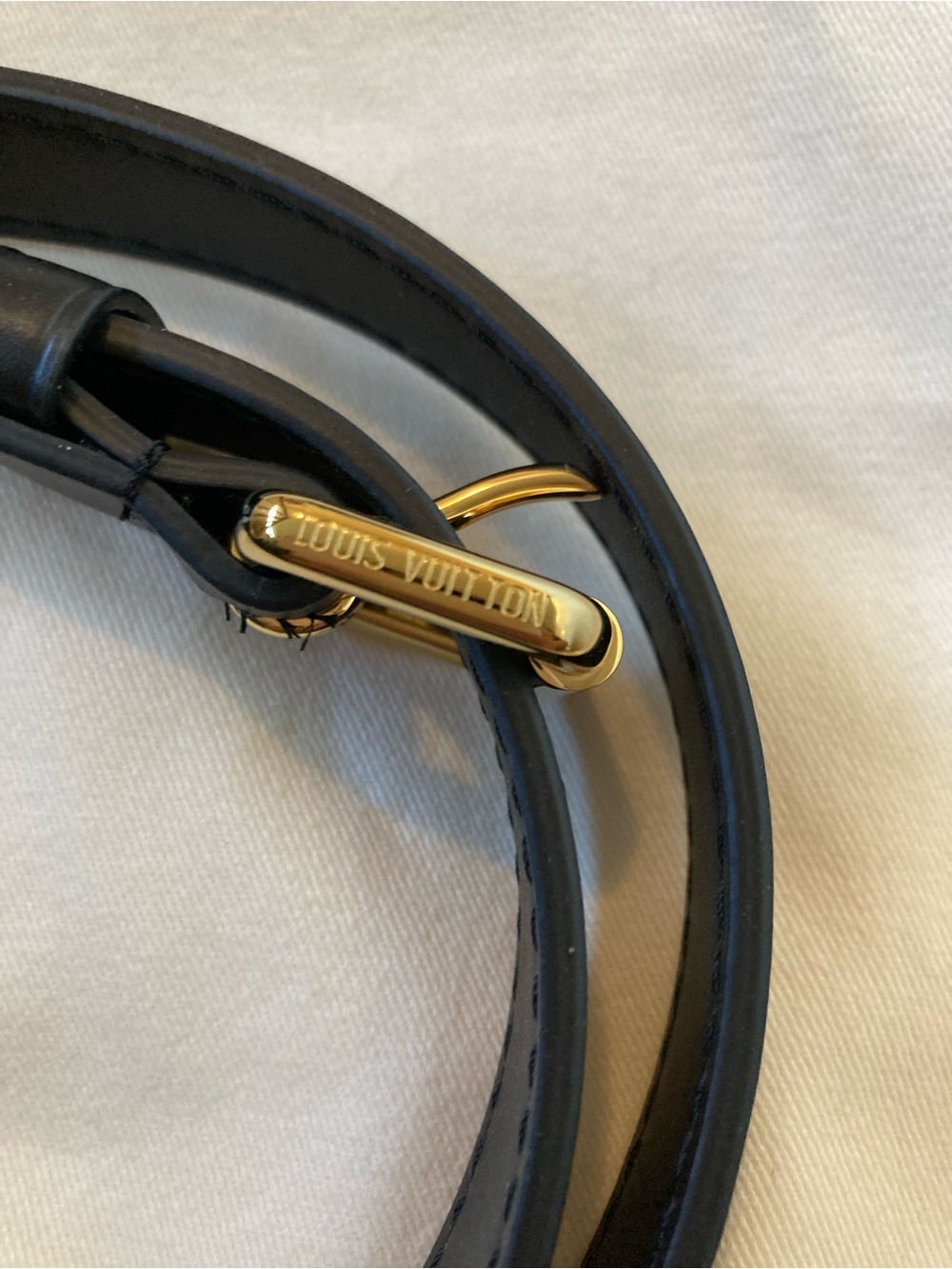 Black logo soft speedy monogram bag - Picture 15 of 16